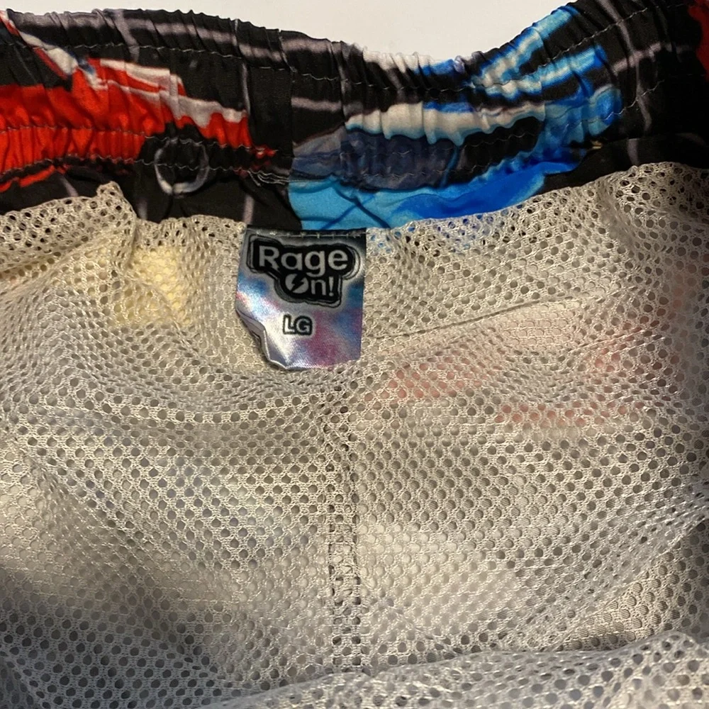 Men’s Swim Trunks Large Race Cars - Picture 2 of 2